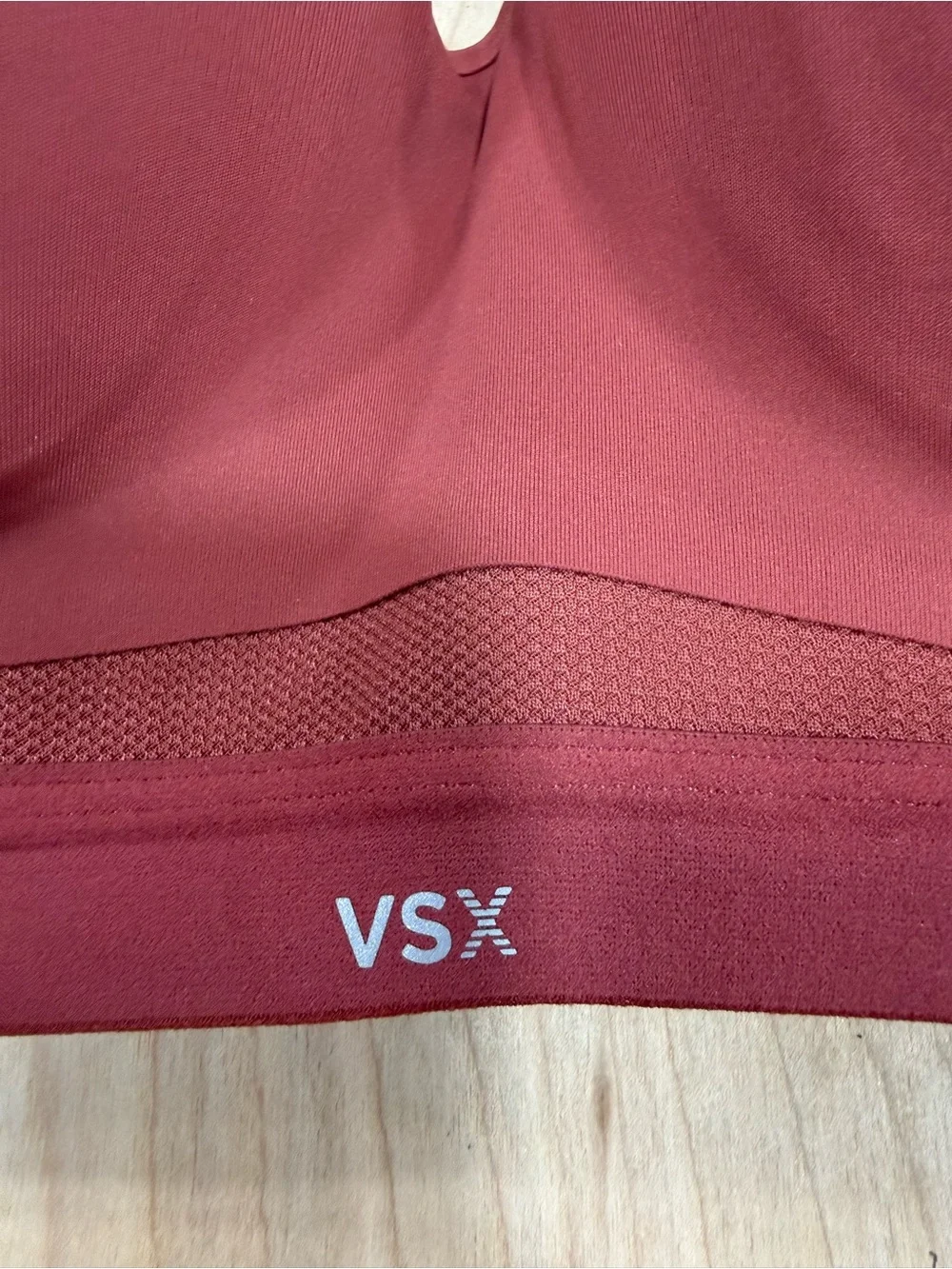 VSX Racerback Molded Sports Bra - Brick Red